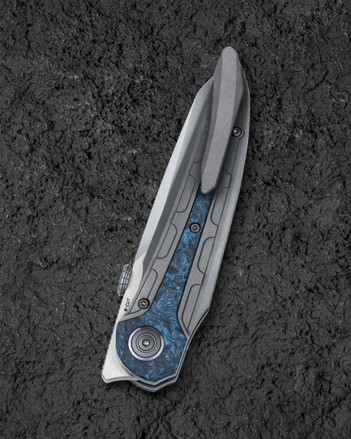 Bestech Prydwen BT2409C Magnacut Blade Titanium Handle Frame Lock Folding Knife