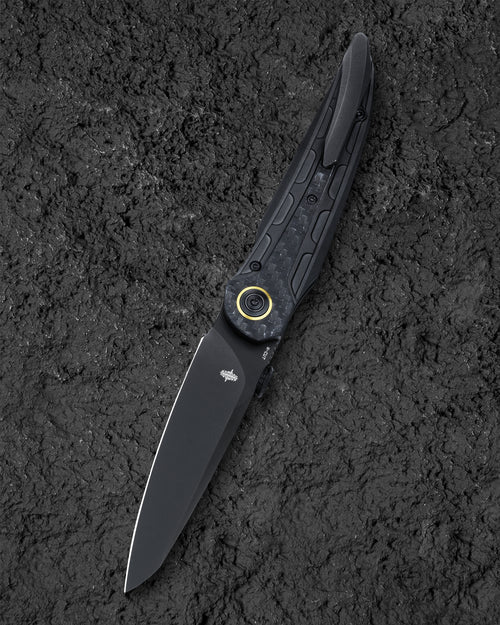 Bestech Prydwen BT2409D Magnacut Blade Titanium Handle Frame Lock Folding Knife