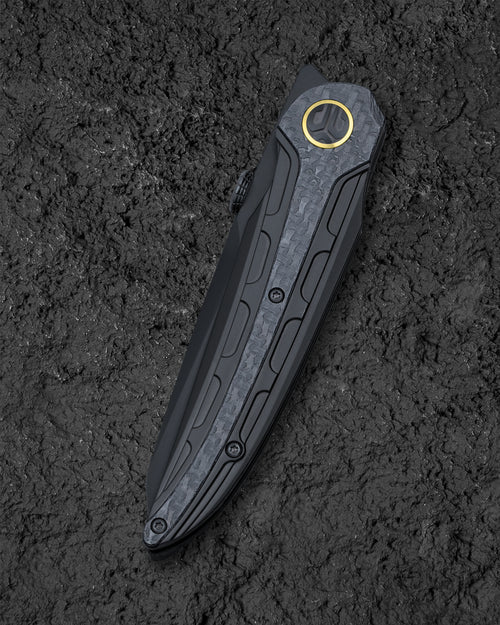 Bestech Prydwen BT2409D Magnacut Blade Titanium Handle Frame Lock Folding Knife