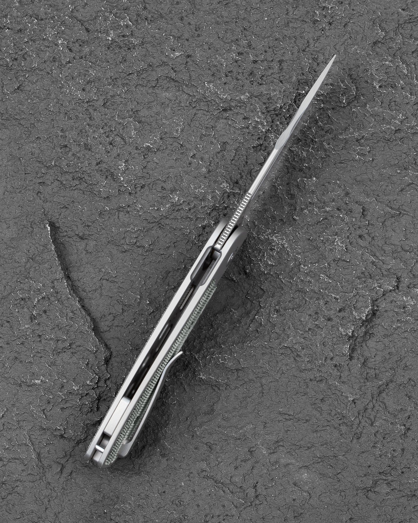 Bestech Vestige BT2411A MagnaCut Blade Titanium+Micarta Handle Frame Lock Folding Knife