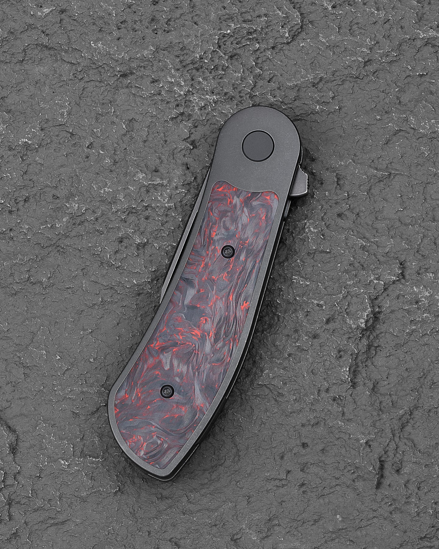 Bestech Vestige BT2411C MagnaCut Blade Titanium+Carbon Fiber Handle Frame Lock Folding Knife