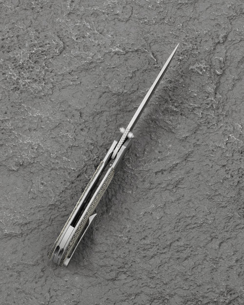 Bestech Constellation BT2501A Magnact Blade Titanium Handle Frame Lock Folding Knife