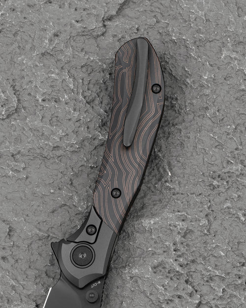 Bestech Constellation BT2501B Magnact Blade Titanium+G10 Handle Frame Lock Folding Knife