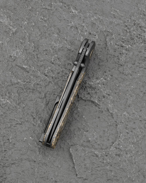 Bestech Constellation BT2501C Magnact Blade Titanium+Carbon Fiber Handle Frame Lock Folding Knife