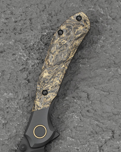 Bestech Constellation BT2501C Magnact Blade Titanium+Carbon Fiber Handle Frame Lock Folding Knife