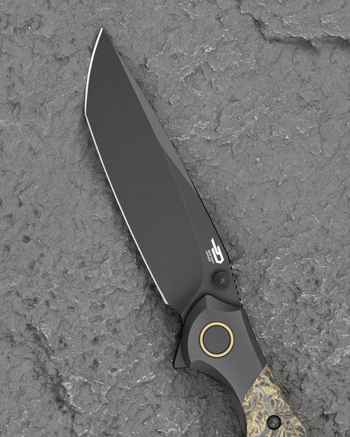 Bestech Constellation BT2501C Magnact Blade Titanium+Carbon Fiber Handle Frame Lock Folding Knife