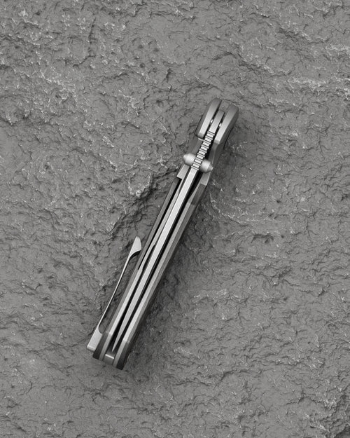 Bestech Constellation BT2501D Magnact Blade Titanium+Carbon Fiber Handle Frame Lock Folding Knife