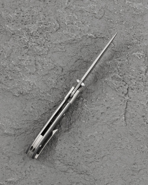 Bestech Constellation BT2501D Magnact Blade Titanium+Carbon Fiber Handle Frame Lock Folding Knife