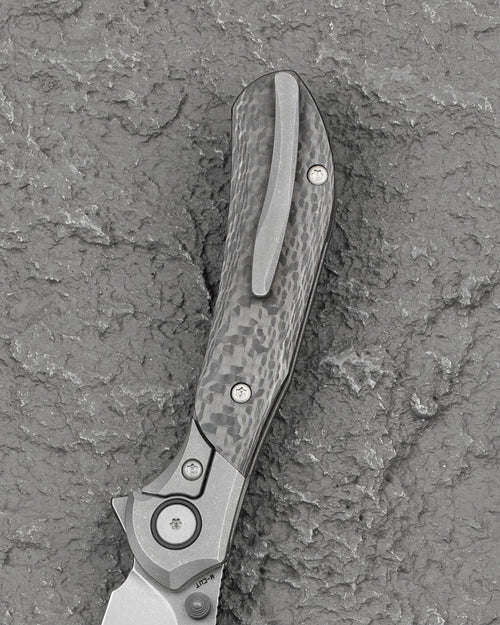 Bestech Constellation BT2501D Magnact Blade Titanium+Carbon Fiber Handle Frame Lock Folding Knife