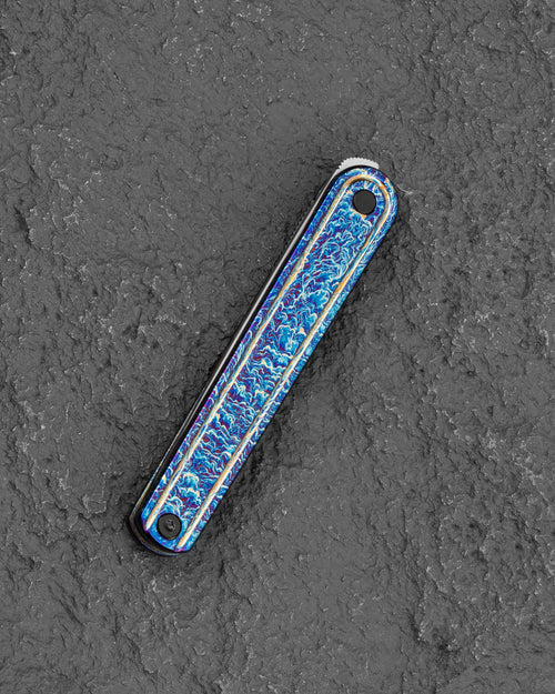 Bestech INK BT2502E MagnaCut Blade Anodizing Titanium Handle Liner Lock Folding Knife