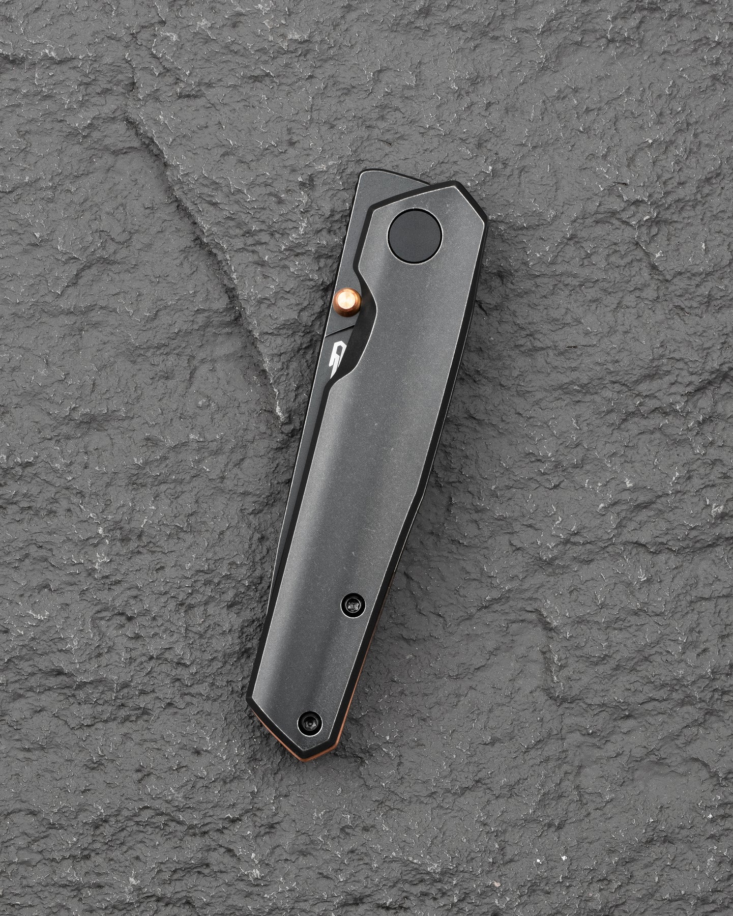 Bestech VK-KUZE BT2504C MagnaCut Blade Titanium Handle Frame Lock Folding Knife