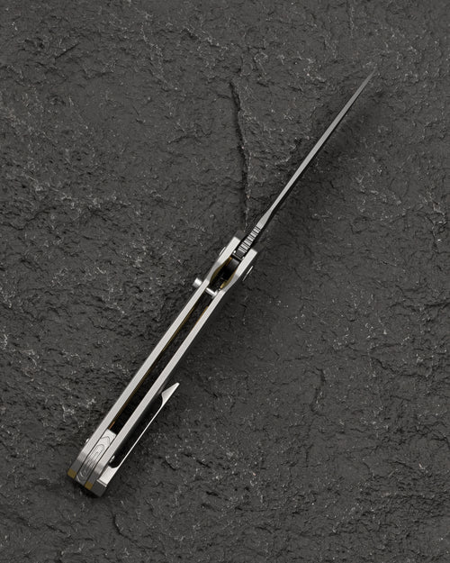 Bestech Wet Nellie BT2505D MagnaCut Blade Titanium Handle Button Frame Lock