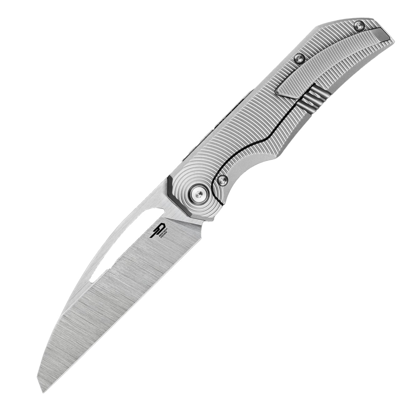 Bestech Mini Taipan BT2603C-L MagnaCut Blade Titanium Handle Frame Lock Folding Knife