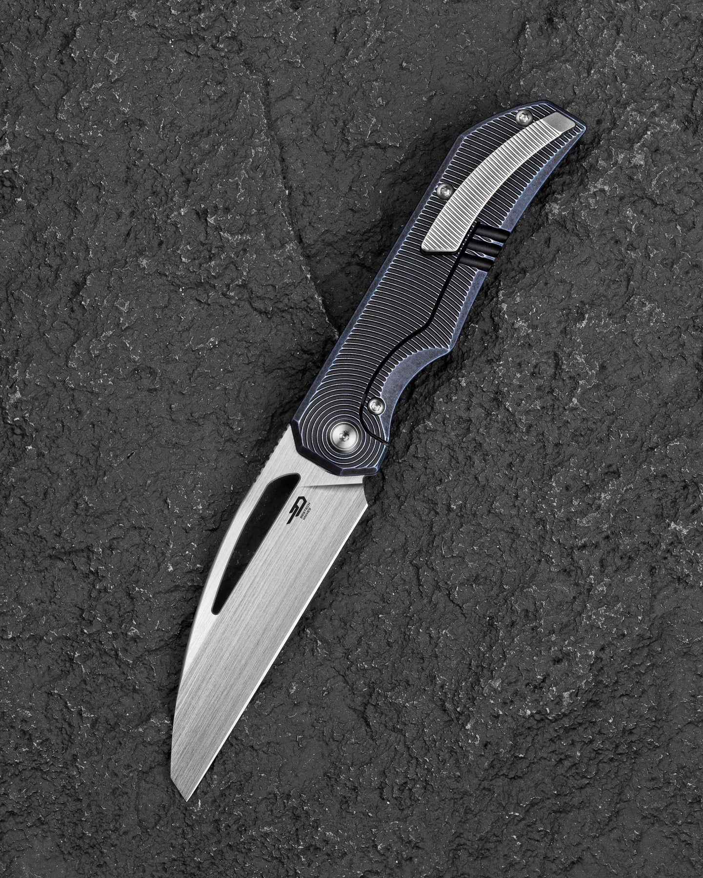 Bestech Mini Taipan BT2603D-L MagnaCut Blade Titanium Handle Frame Lock Folding Knife