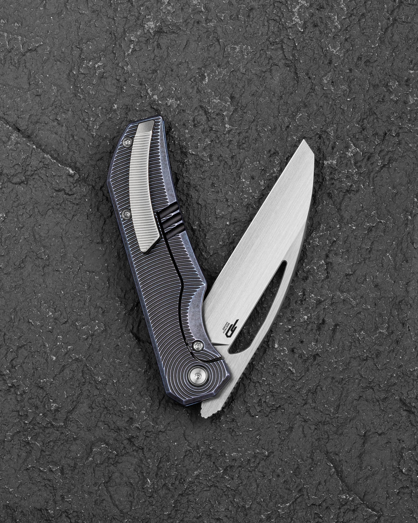 Bestech Mini Taipan BT2603D-L MagnaCut Blade Titanium Handle Frame Lock Folding Knife