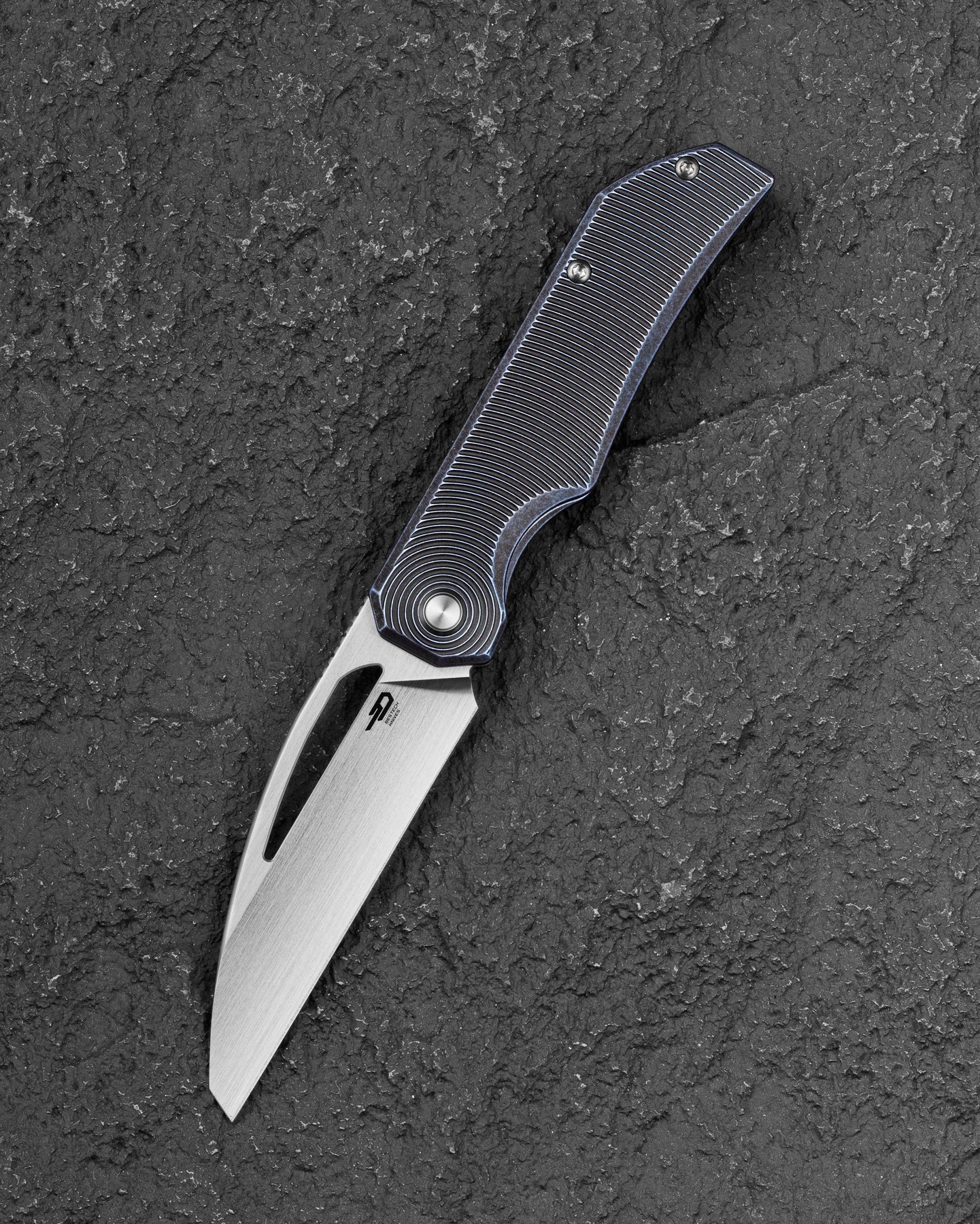 Bestech Mini Taipan BT2603D MagnaCut Blade Titanium Handle Frame Lock Folding Knife
