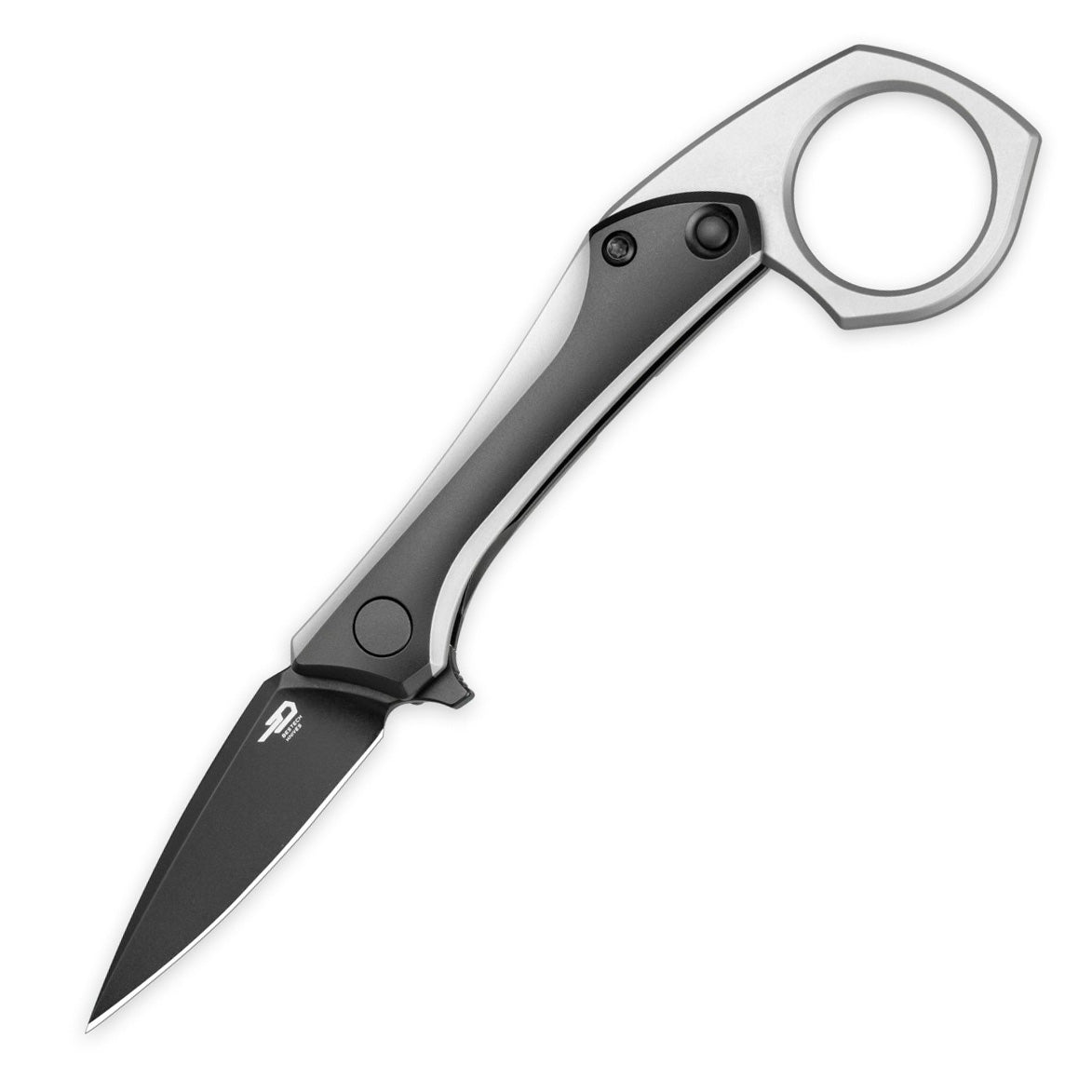 Bestech DUCI BT2605E Black CPM-20CV Blade Titanium Handle Frame Lock Folding Knives