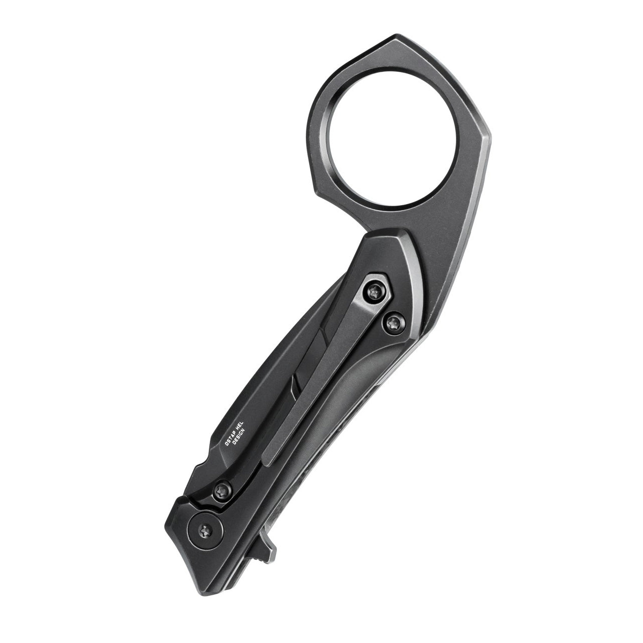 Bestech DUCI BT2605F Black CPM-20CV Blade Titanium Handle Frame Lock Folding Knives