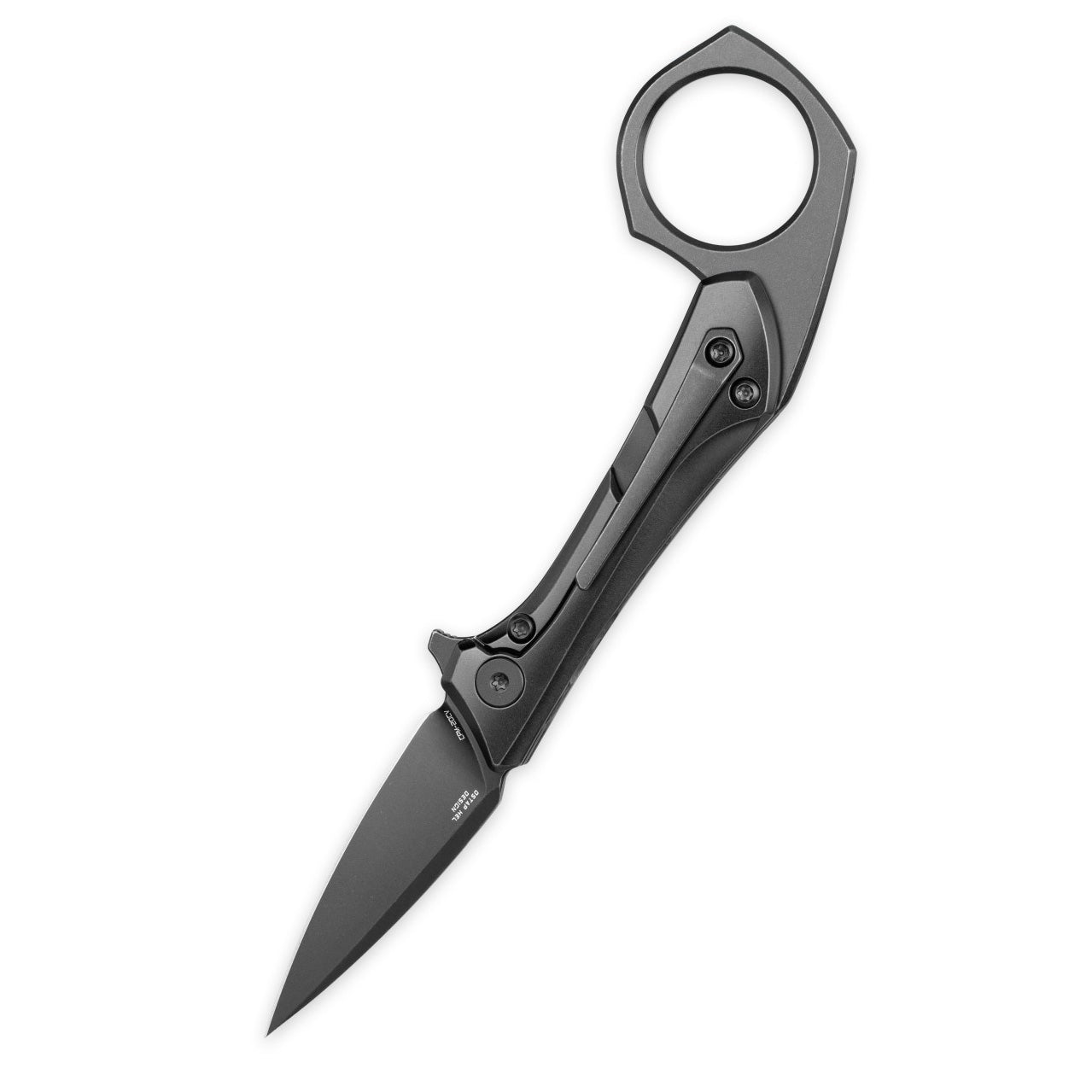Bestech DUCI BT2605F Black CPM-20CV Blade Titanium Handle Frame Lock Folding Knives