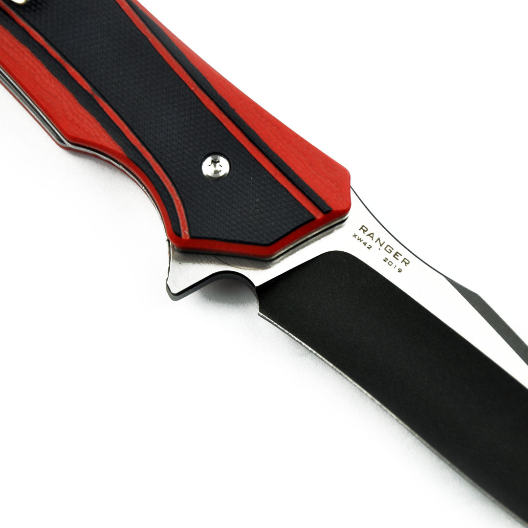 Maxace Knives Ranger MGR05 XW42 Blade G10 Handle Liner Lock Folding Knife