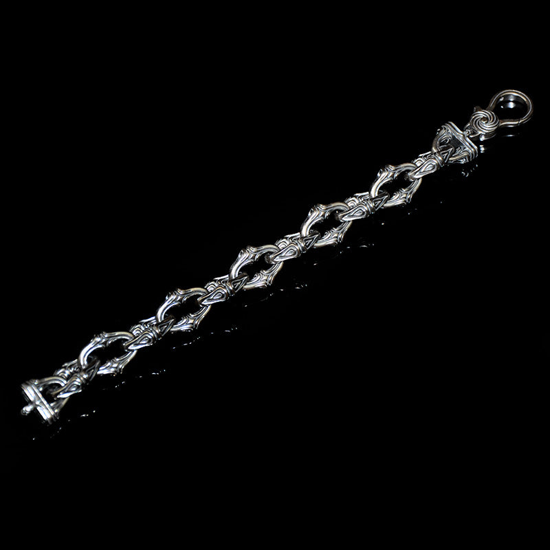 DYQ Jewelry Sirte 925 Silver Bracelets For Men Gentleman Bracelet