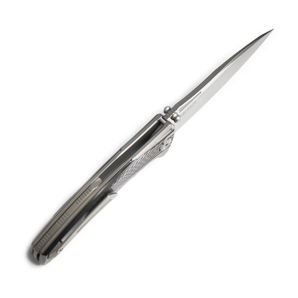 Maxace Corvus-III MC301 M390 Blade Titanium With Zirconium Handle Frame Lock Folding Knife