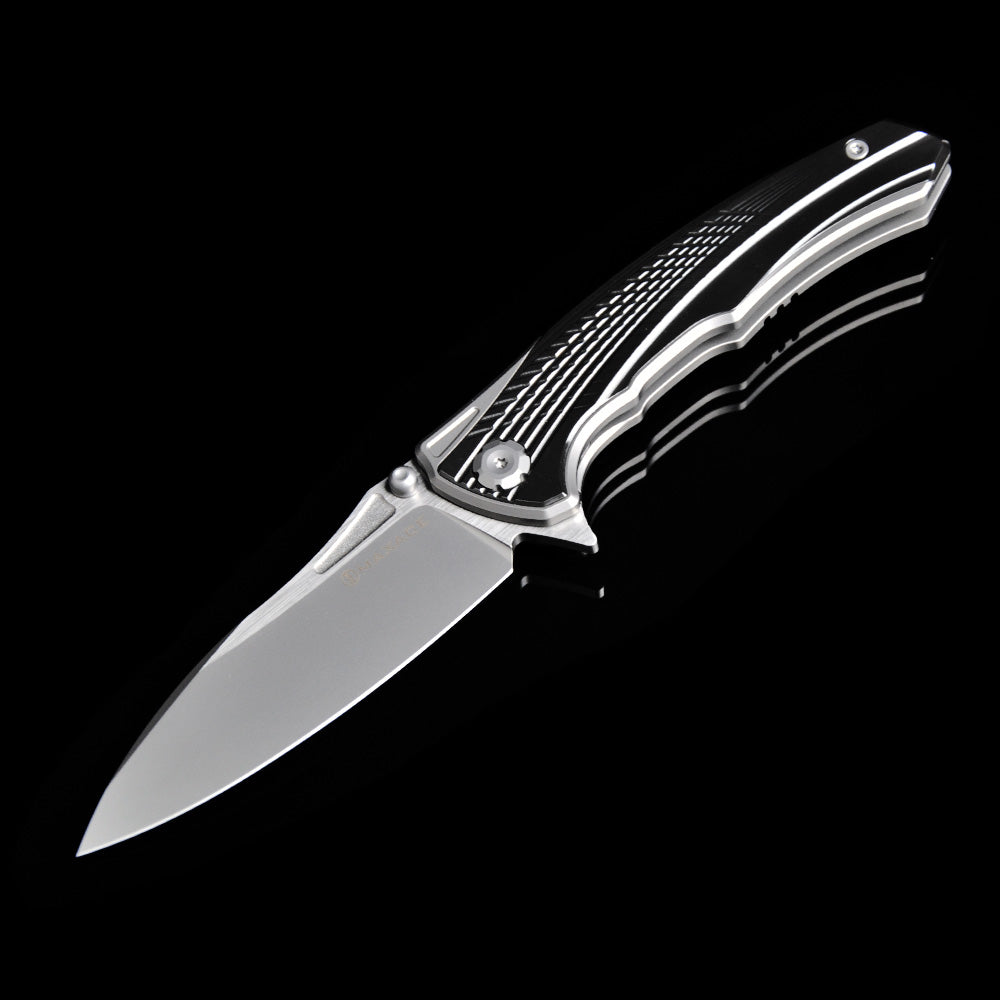 Maxace Corvus-III MC301 M390 Blade Titanium With Zirconium Handle Frame Lock Folding Knife