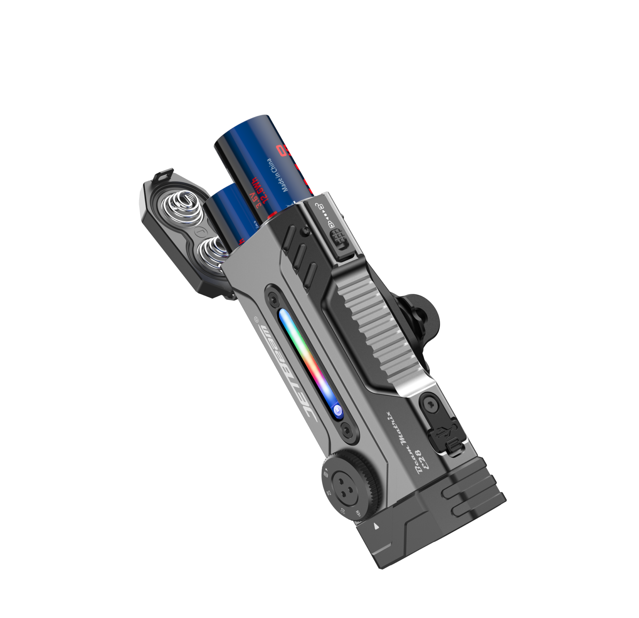 Jetbeam E28 3300 Lumens All in 1 Flashlight EDC RGB Laser Rechargeable
