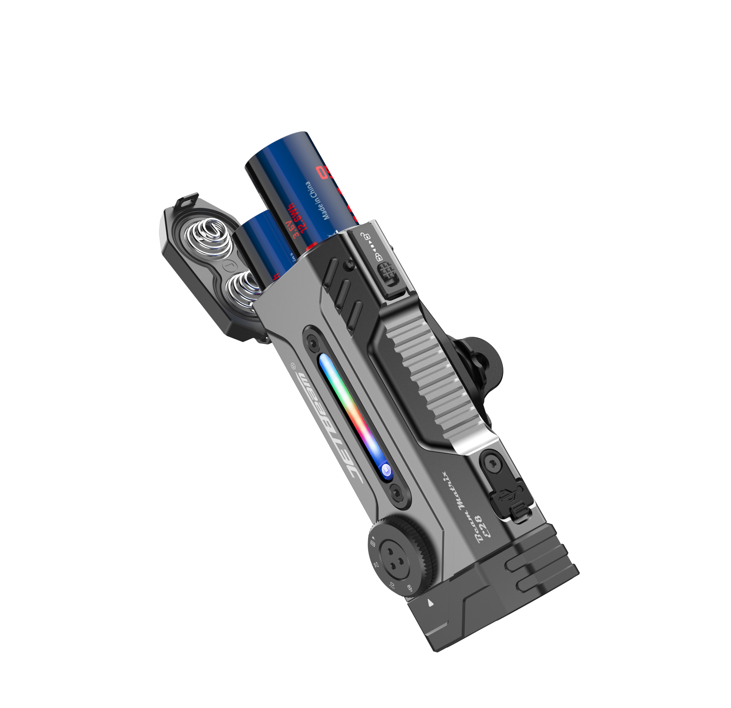 Jetbeam E28 3300 Lumens All in 1 Flashlight EDC RGB Laser Rechargeable
