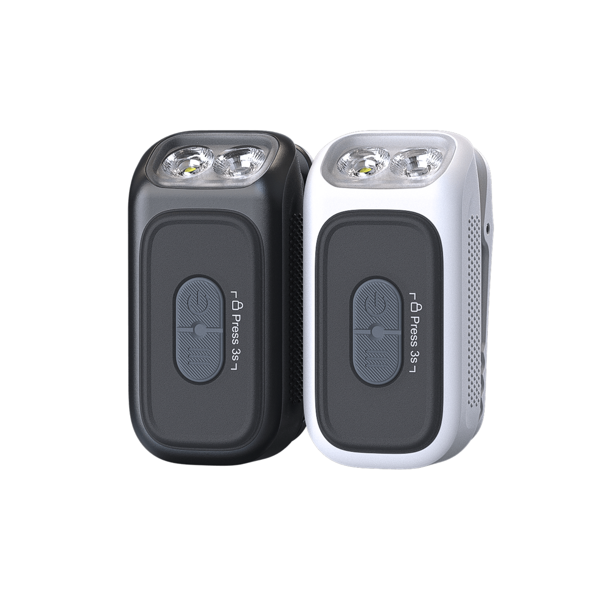 Fenix E04R Luz giratoria blanca con clip Herramientas EDC