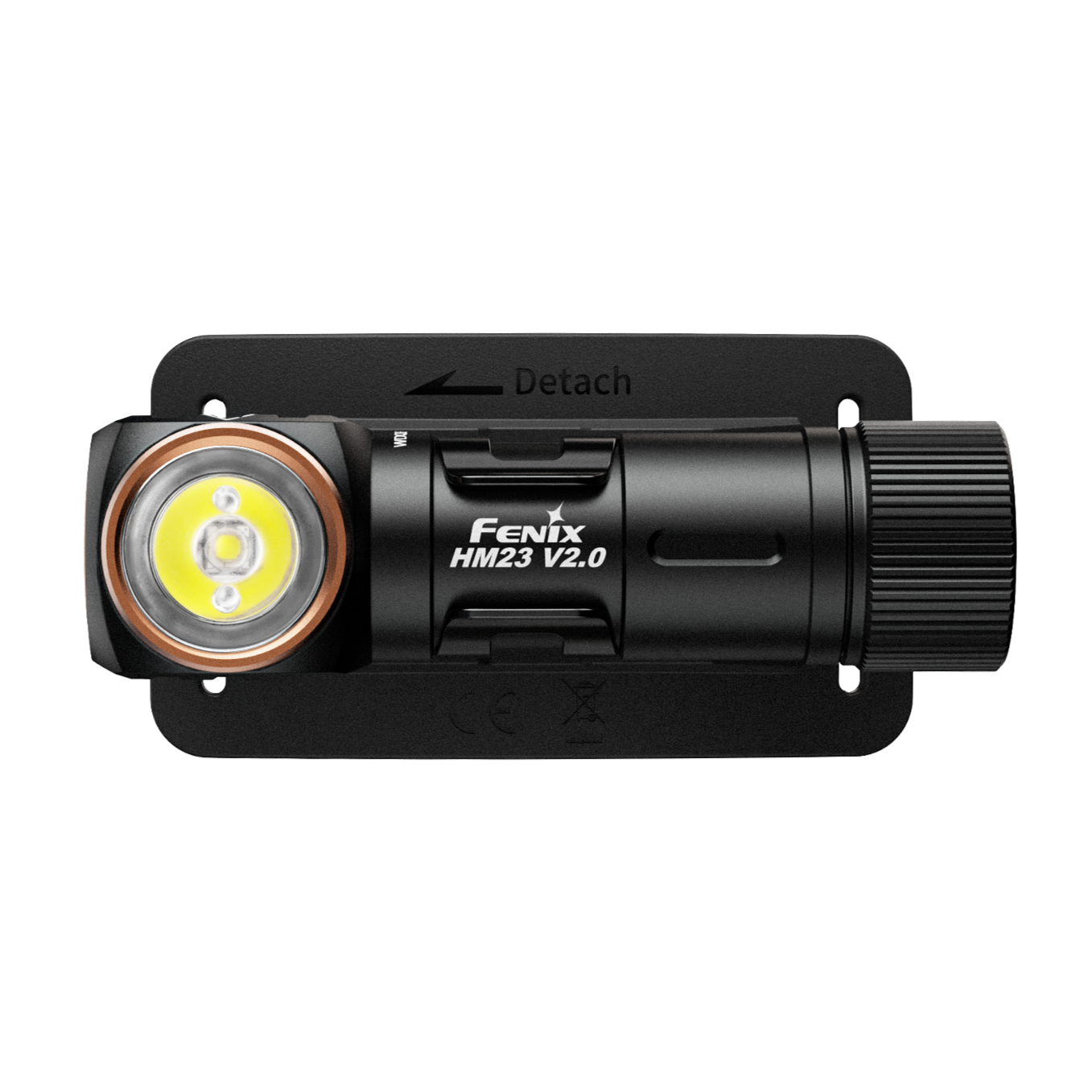Fenix HM23 V2.0 Lightweight Detachable AA Headlamp Outdoor headlights