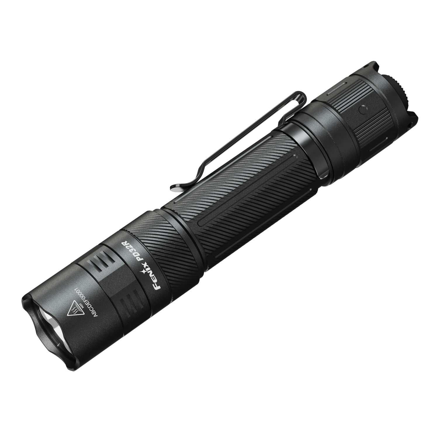 Fenix PD32R Rechargeable Silent Switch LED Flashlight EDC Tools