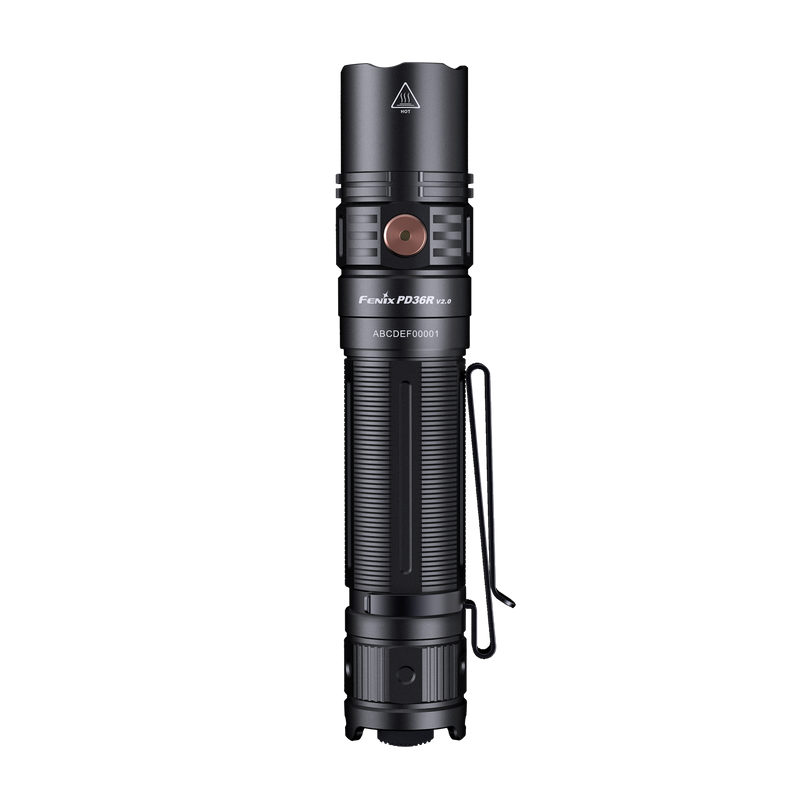 Fenix PD36R V2 Compact Rechargeable Tactical Flashlight - 1700 LumensLong-range outdoor strong light flashlight