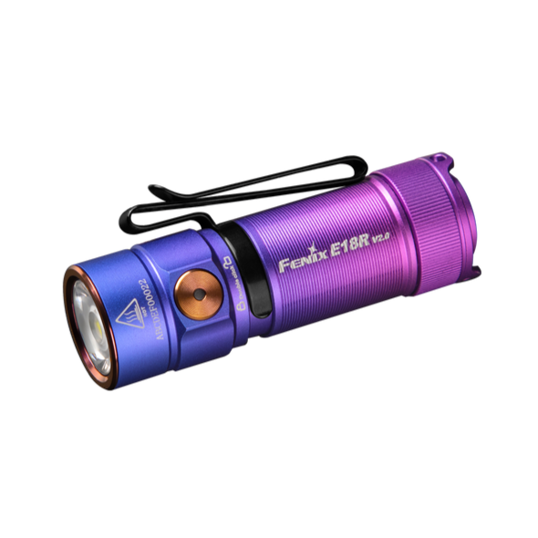 Fenix E18R V2 Rechargeable LED Mini Portable EDC Flashlight