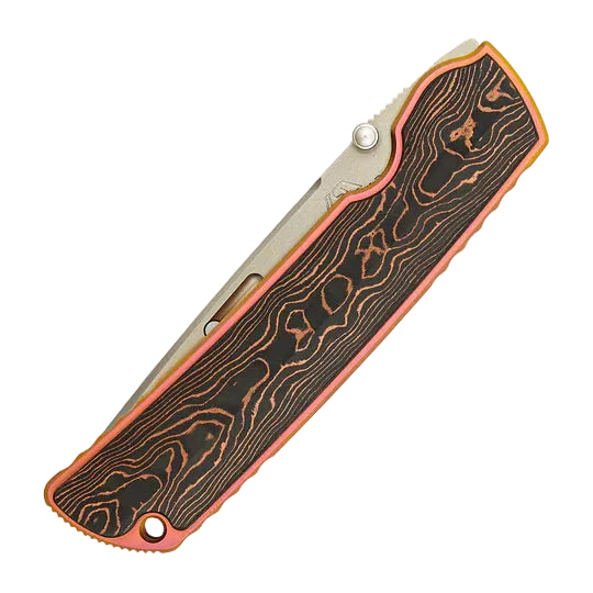 Rockstead HIGOⅡ X-FCF-ZDP (CC) Japanese Folding Knife with Honzukuri Convex Blade