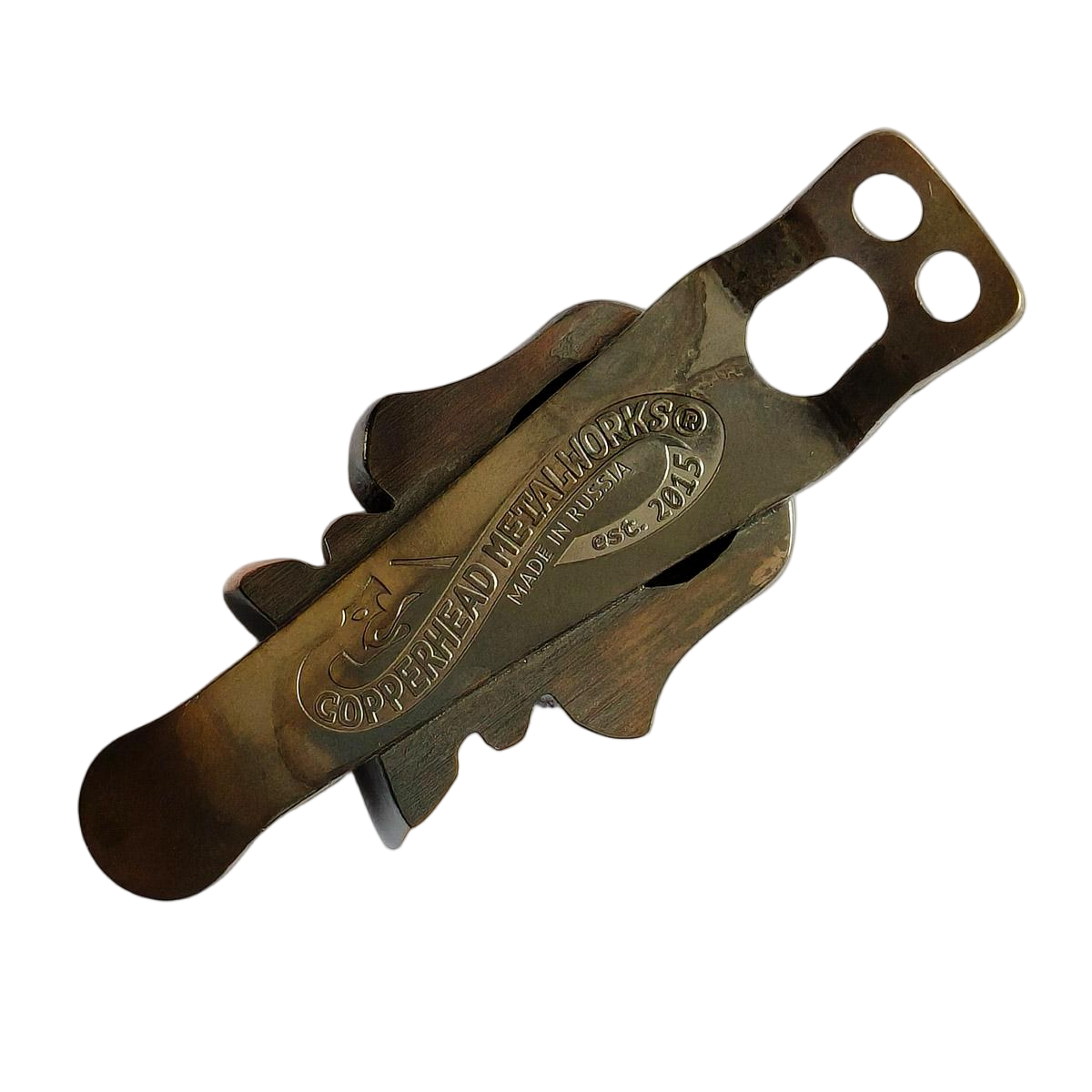 Cpprhd Skull Flashlight Clip For Hanko, CWF, Laulima, Okluma