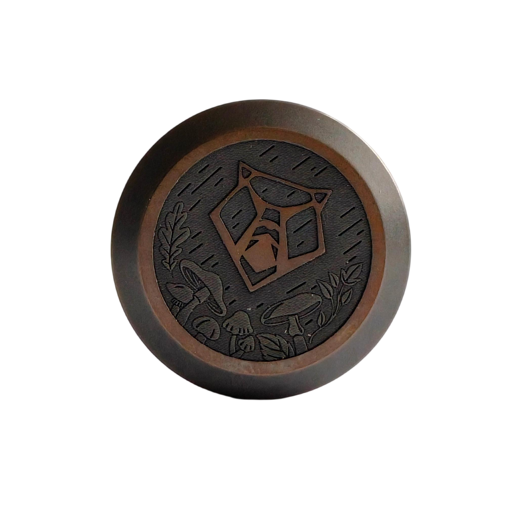 Shirogorov Bead Limited Paracord Knife Lanyard Bead Bronze 19mm