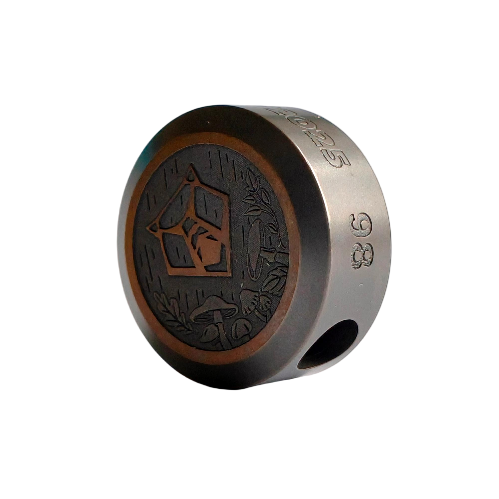 Shirogorov Bead Limited Paracord Knife Lanyard Bead Bronze 19mm