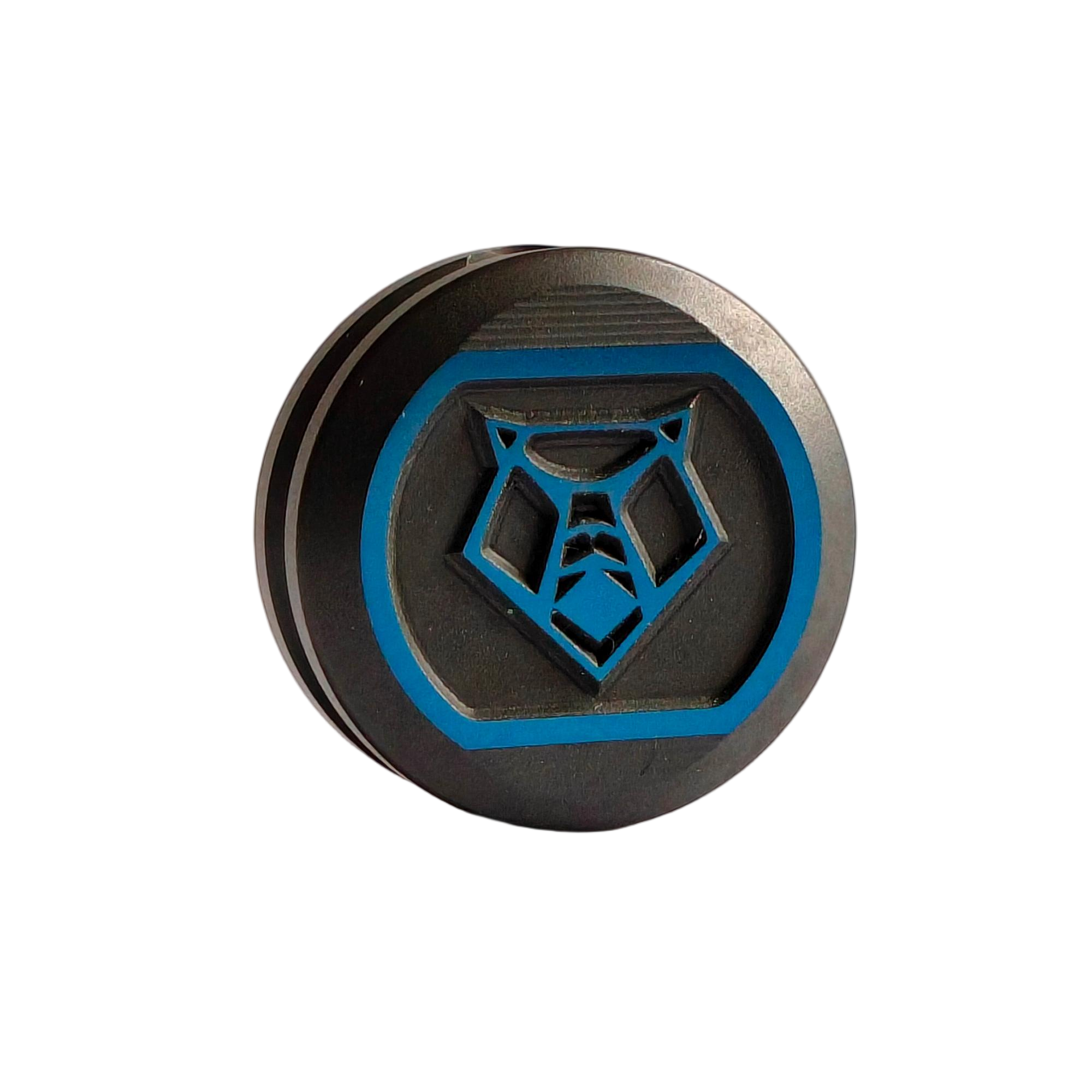 Shirogorov Bead Paracord Knife Lanyard Bead Blue 17mm