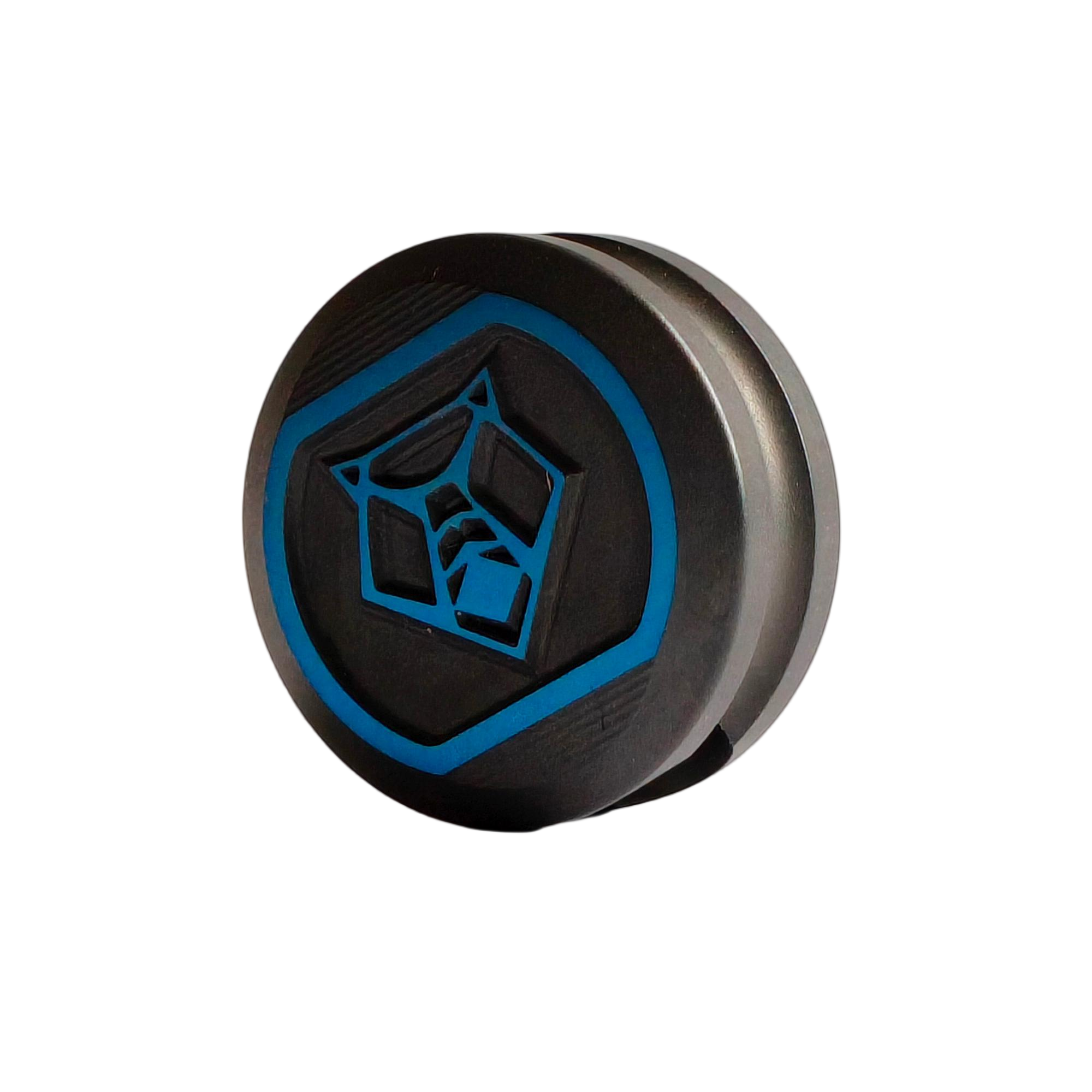 Shirogorov Bead Paracord Knife Lanyard Bead Blue 17mm