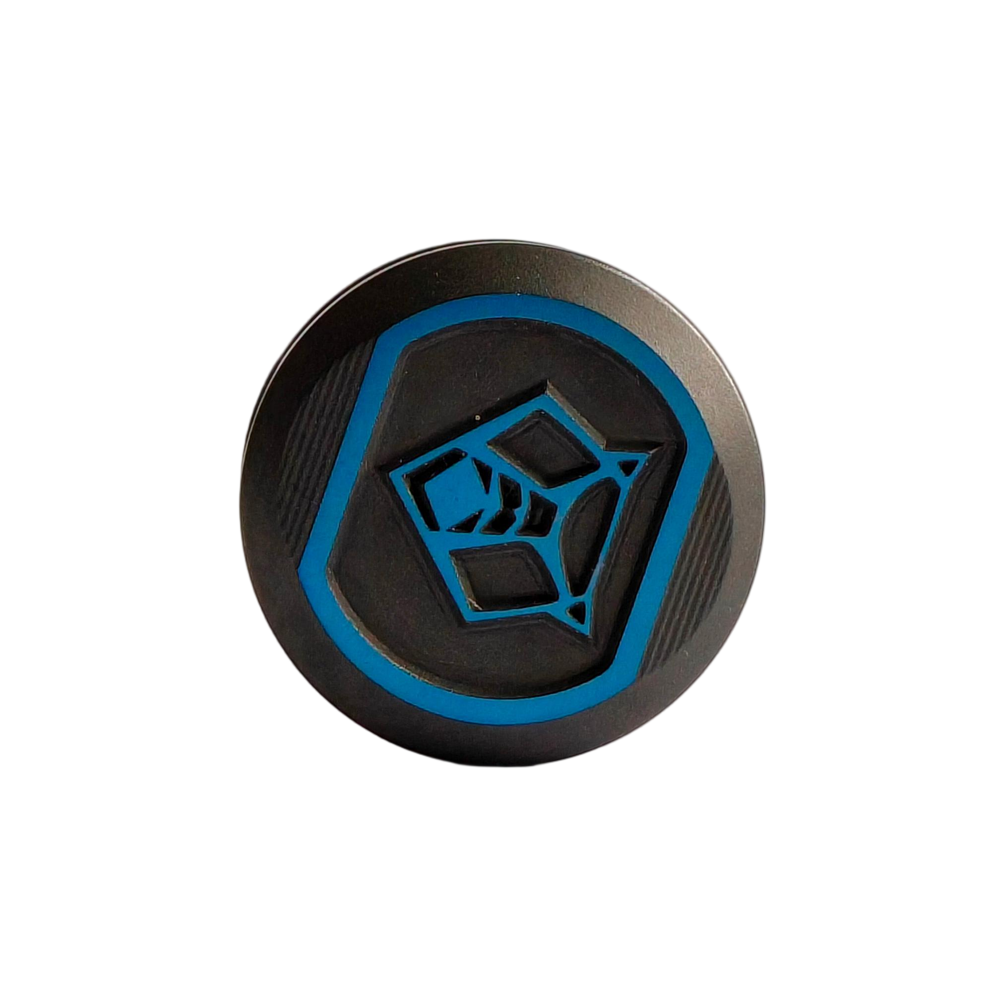 Shirogorov Bead Paracord Knife Lanyard Bead Blue 17mm