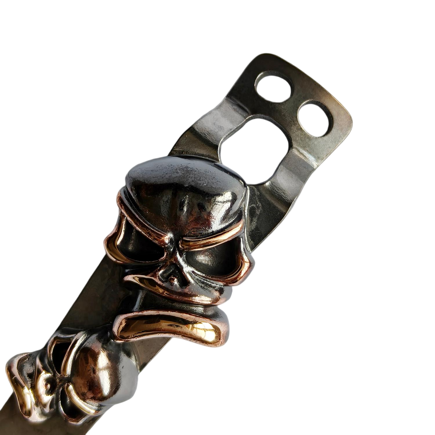 Cpprhd Skull Flashlight Clip For Hanko, CWF, Laulima, Okluma