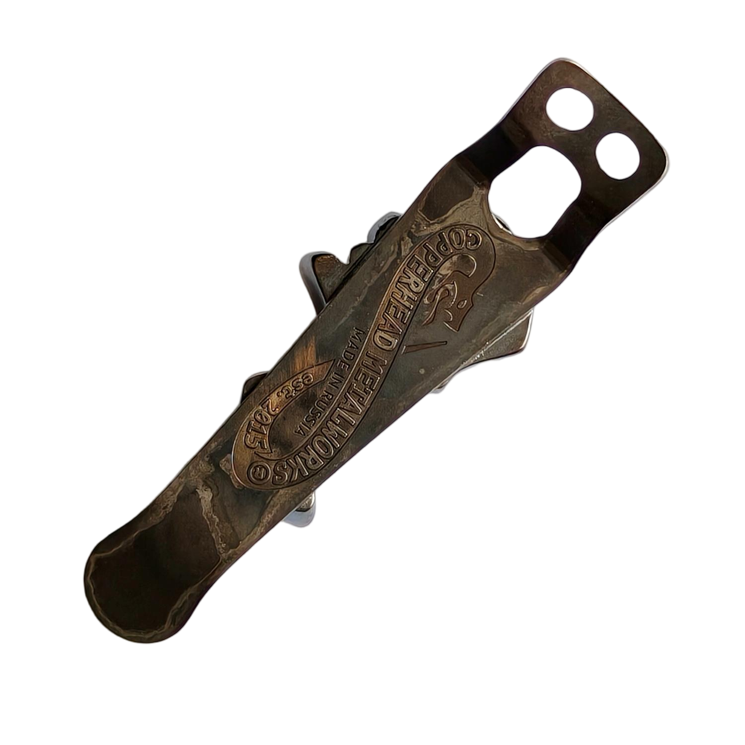 Cpprhd Skull Flashlight Clip For Hanko, CWF, Laulima, Okluma