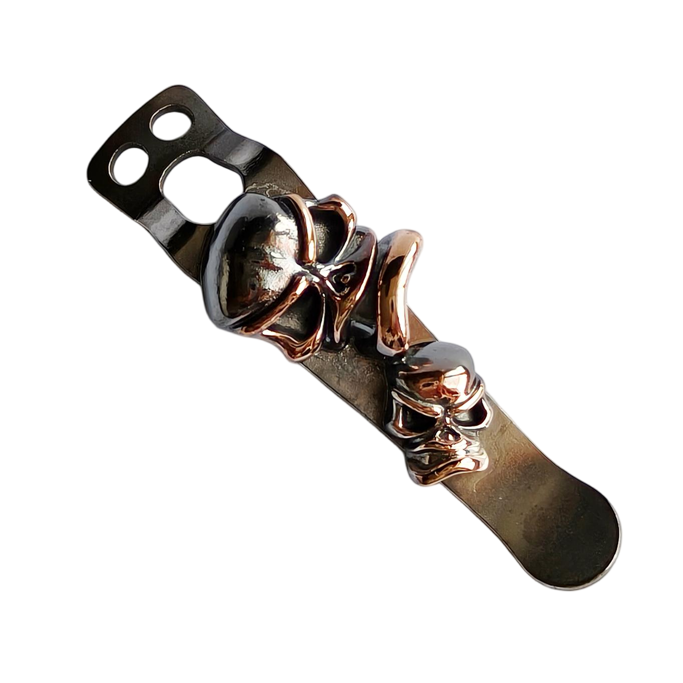Cpprhd Skull Flashlight Clip For Hanko, CWF, Laulima, Okluma