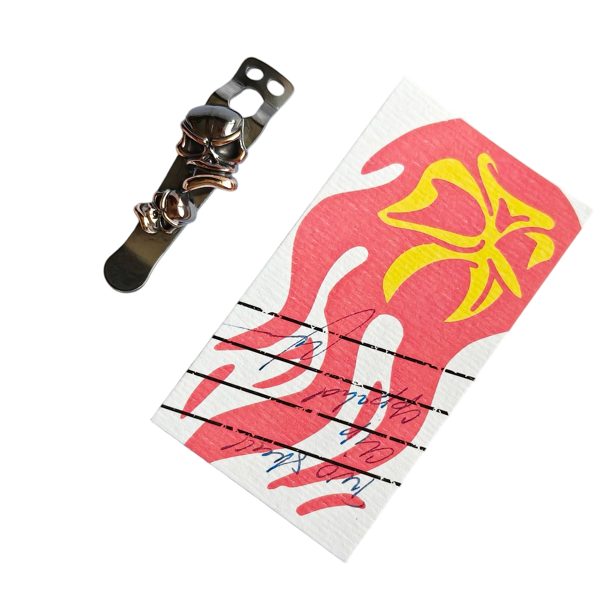 Cpprhd Skull Flashlight Clip For Hanko, CWF, Laulima, Okluma