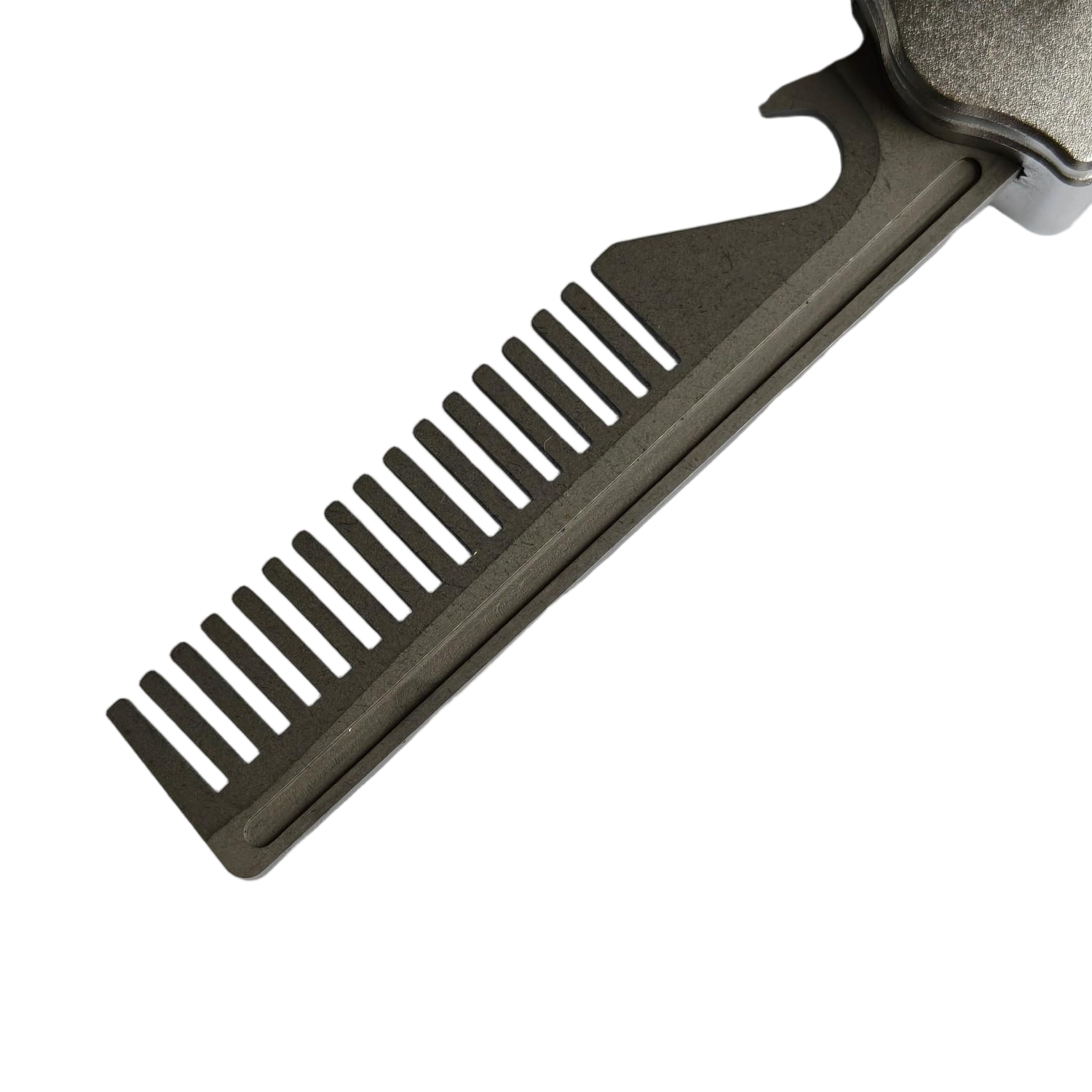 Sao Knife OTF Knife 14C28N Blade Comb Aluminum Handle Bone Patch