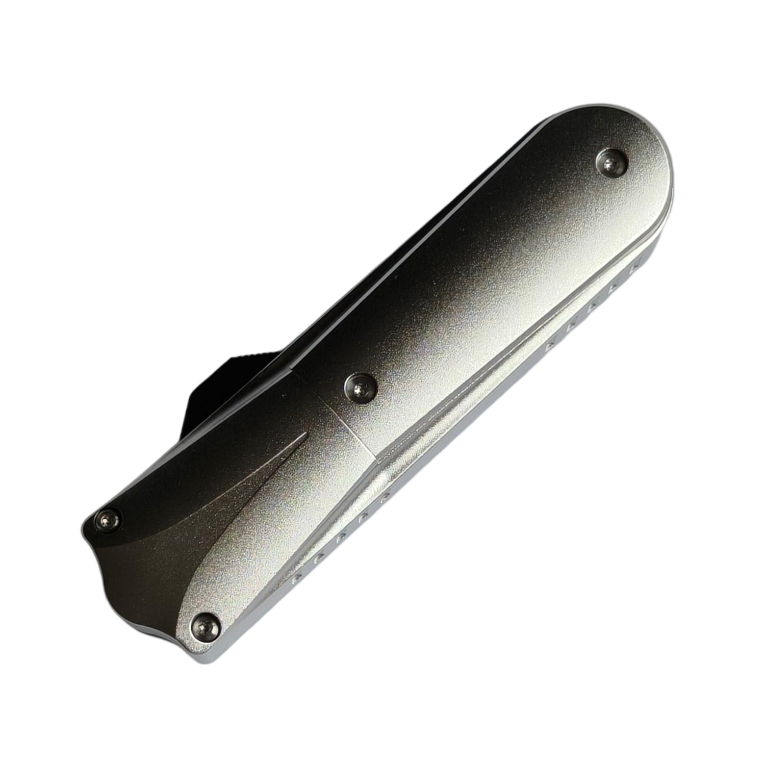 Sao Knife OTF Knife 14C28N Blade Comb Aluminum Handle Bone Patch