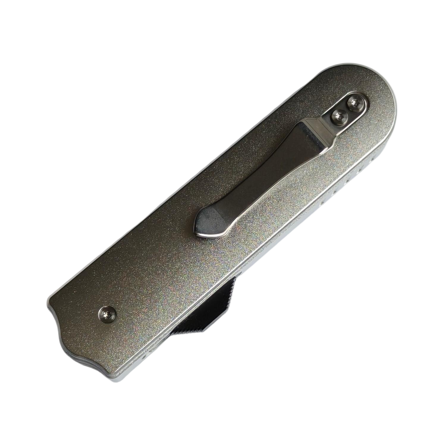 Sao Knife OTF Knife 14C28N Blade Comb Aluminum Handle Bone Patch