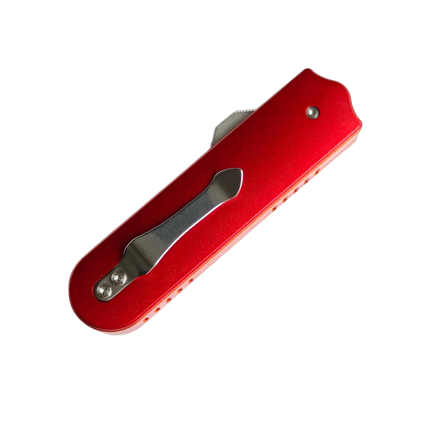 Sao Knife OTF Knife Fork 14C28N Blade Aluminum Handle Bone Patch