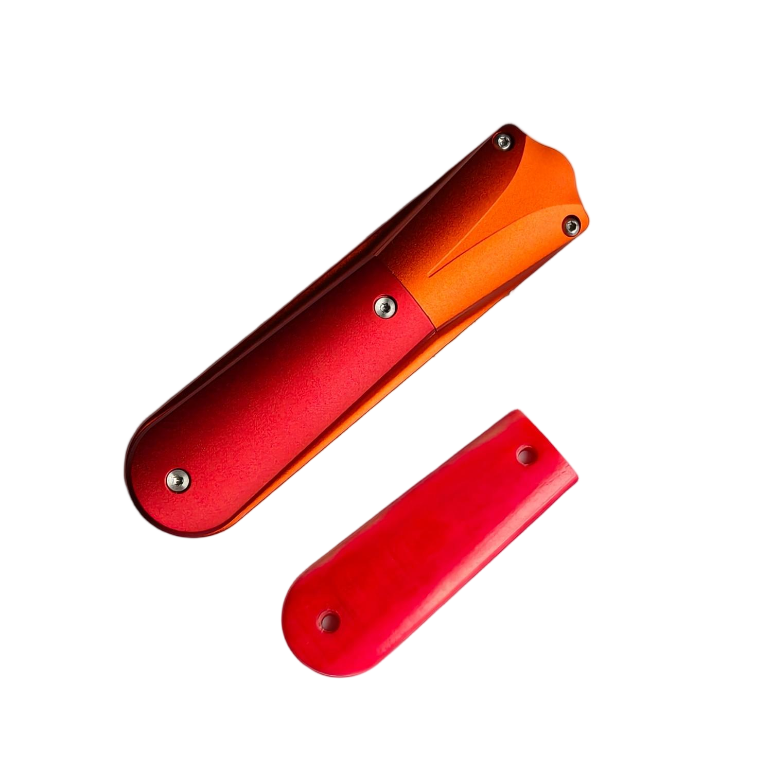 Sao Knife OTF Knife Fork 14C28N Blade Aluminum Handle Bone Patch